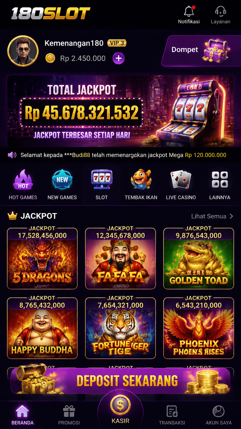 Screenshot 1 180slot