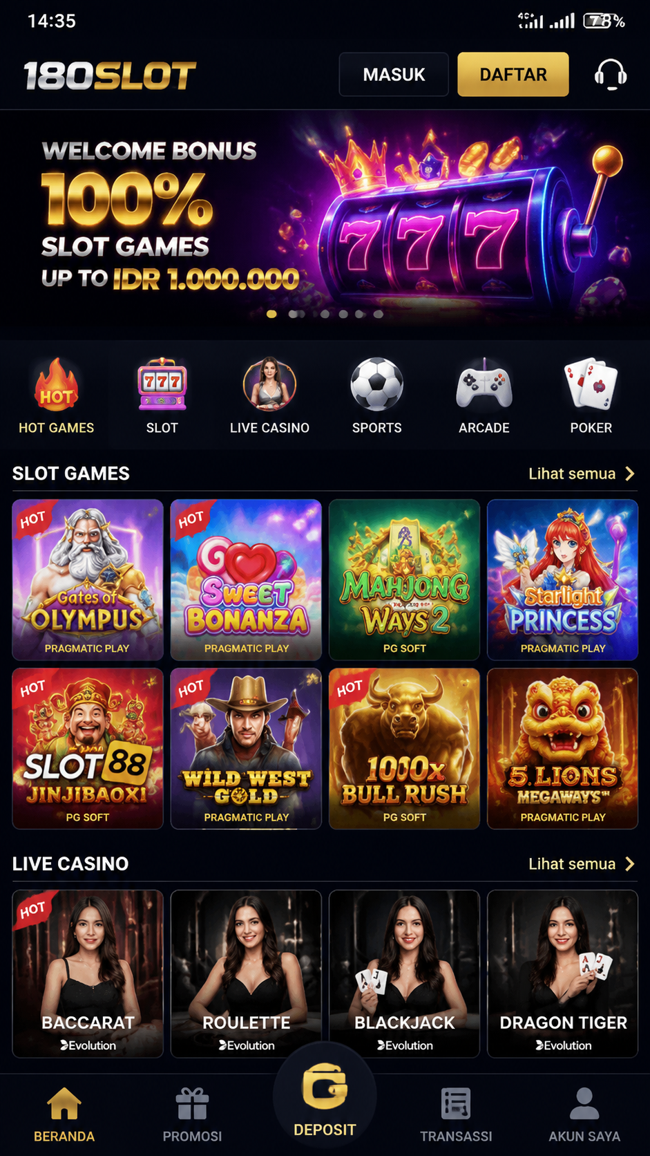Screenshot 2 180slot