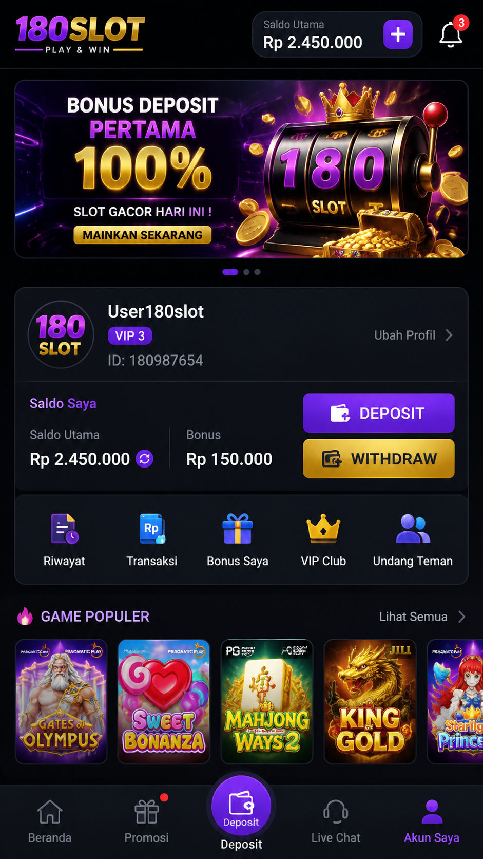 Screenshot 3 180slot